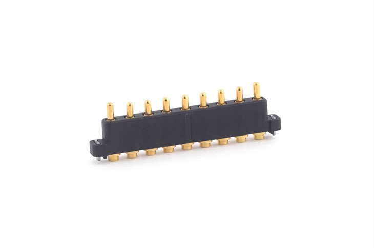 9 Pin pogo pin male connector