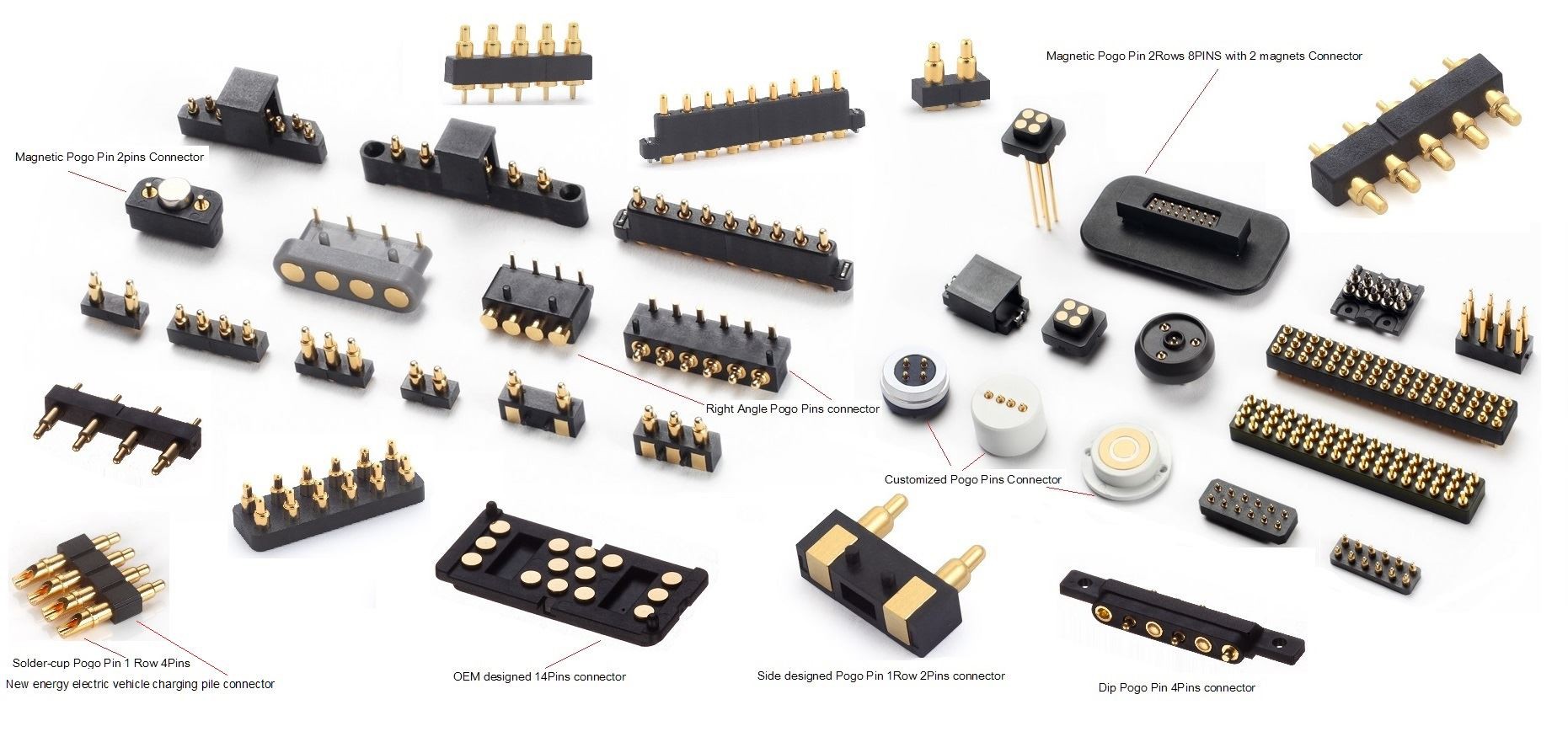 Poukisa enjenyè prefere Connector Pogo Pins?