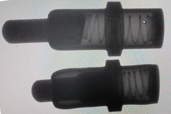 X-RAY Tès pou pwodwi PIN Pogo