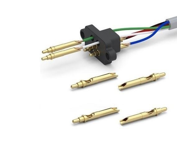 Konpetans soude nan Pogo Pin Female Connector