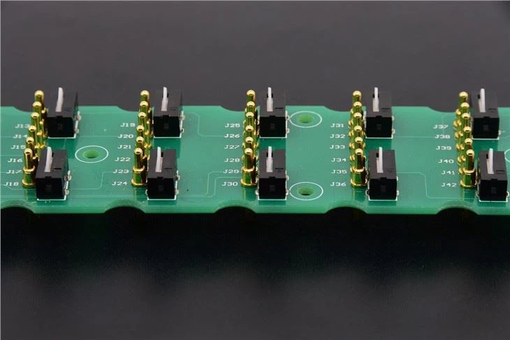 Plated Gold Pogo Pin PCB Connector