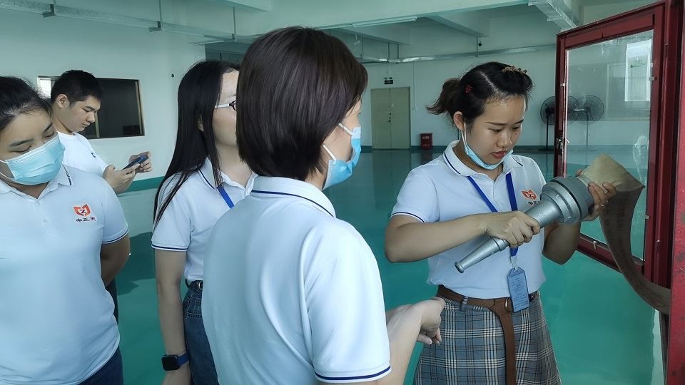 Sekirite Travay ak egzèsis dife