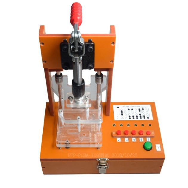 Pogo PIN Tès Tès Jig Enstiti