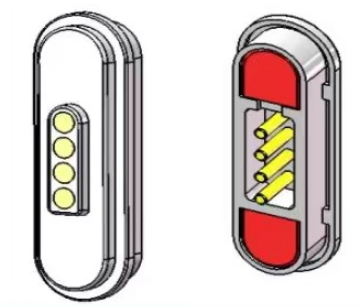 Aplikasyon pogo pin mayetik connecteur