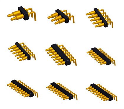 Sping-chaje ang dwat Pogo Pin Connector