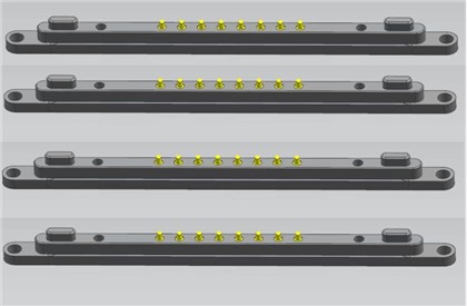 Tip-c tablèt mayetik chaje Connector